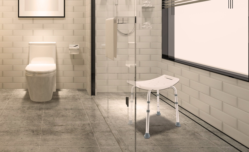 Luxury discount shower stool