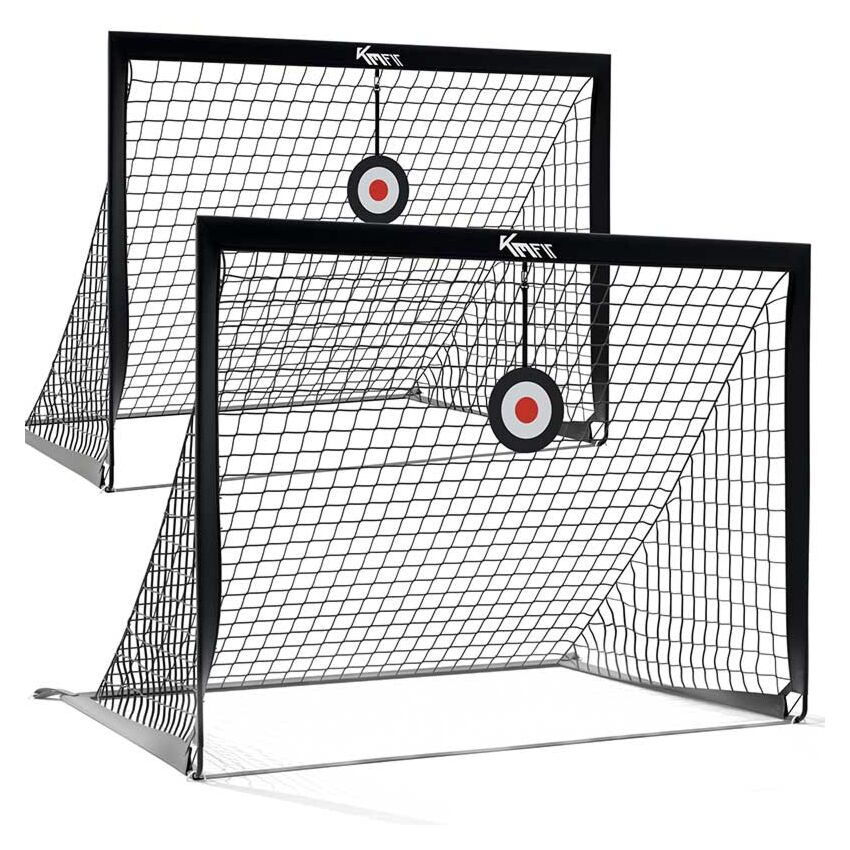 KM-Fit Football Goal Set (2-piece) 120 x 90 cm