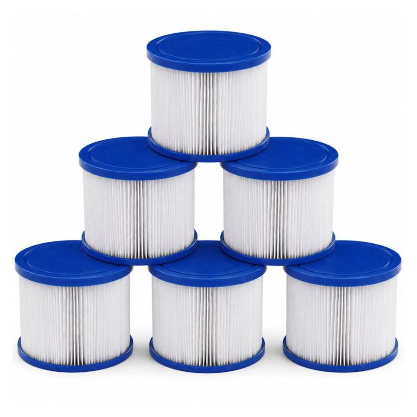 Filter cartridges for bubble spa - Set of 6