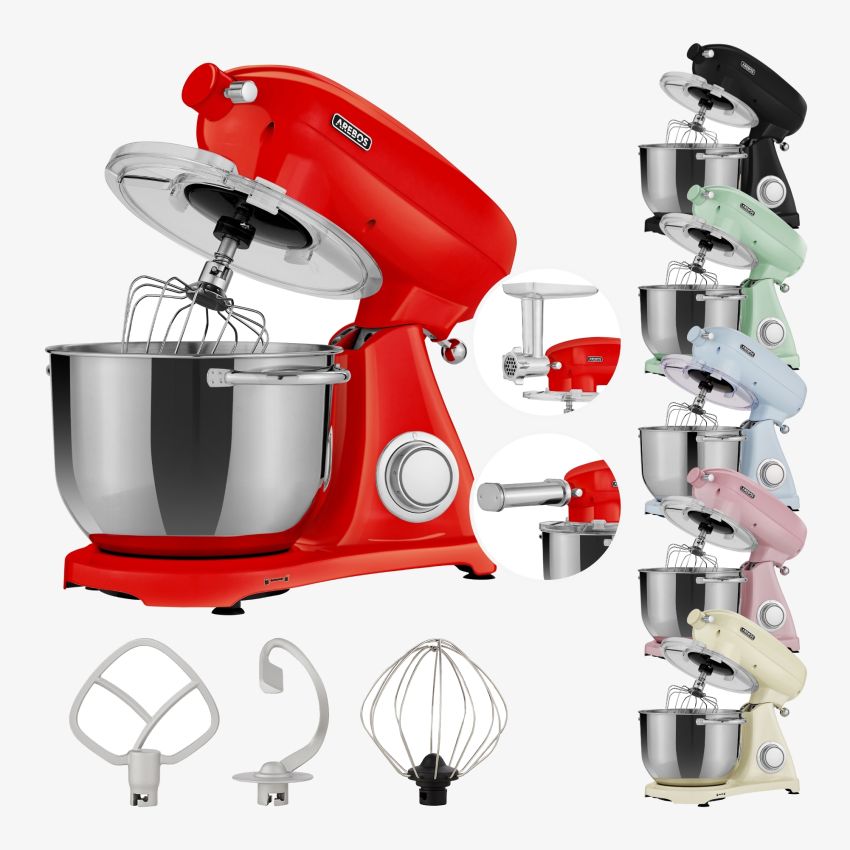 Kitchen machine 1800W Retro