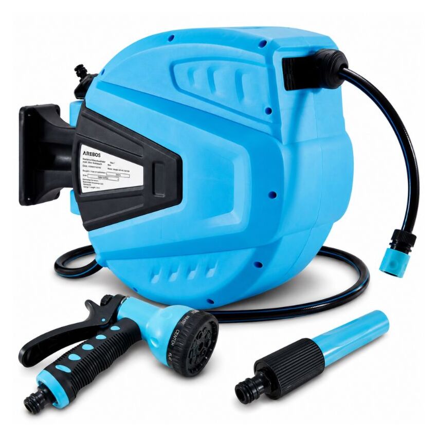 Automatic garden hose reel 30 m